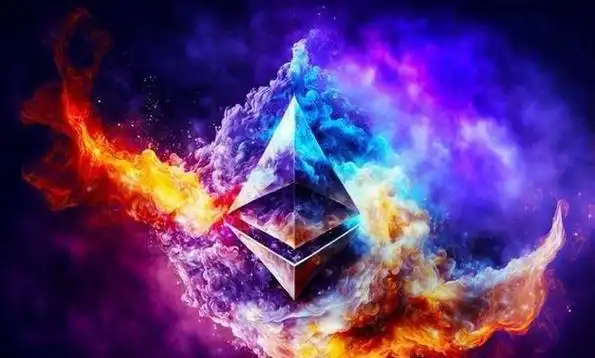 Ethereum mining rig with a power supply